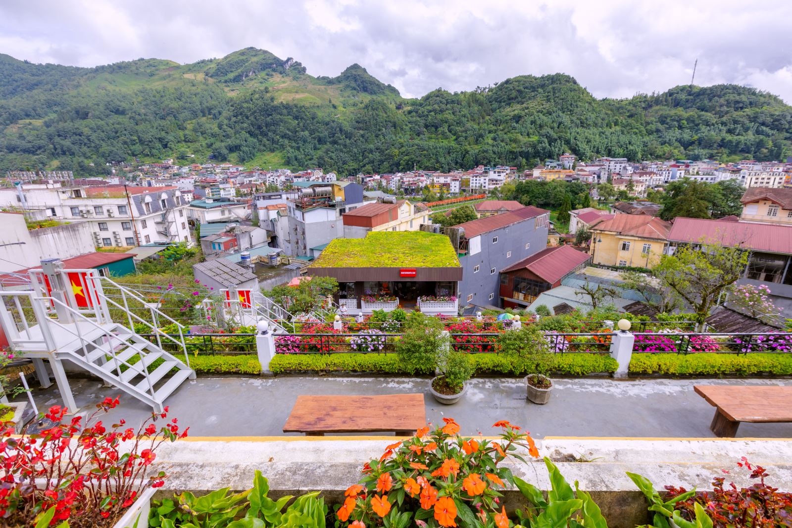 Sapa Village Hotel - view from balcony