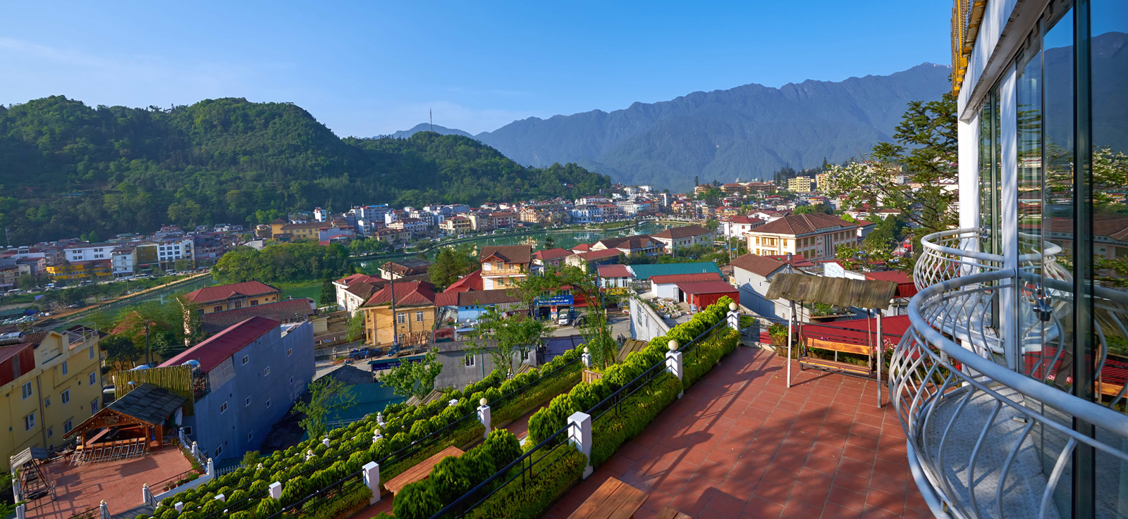 Sapa Village Hotel - view from balcony